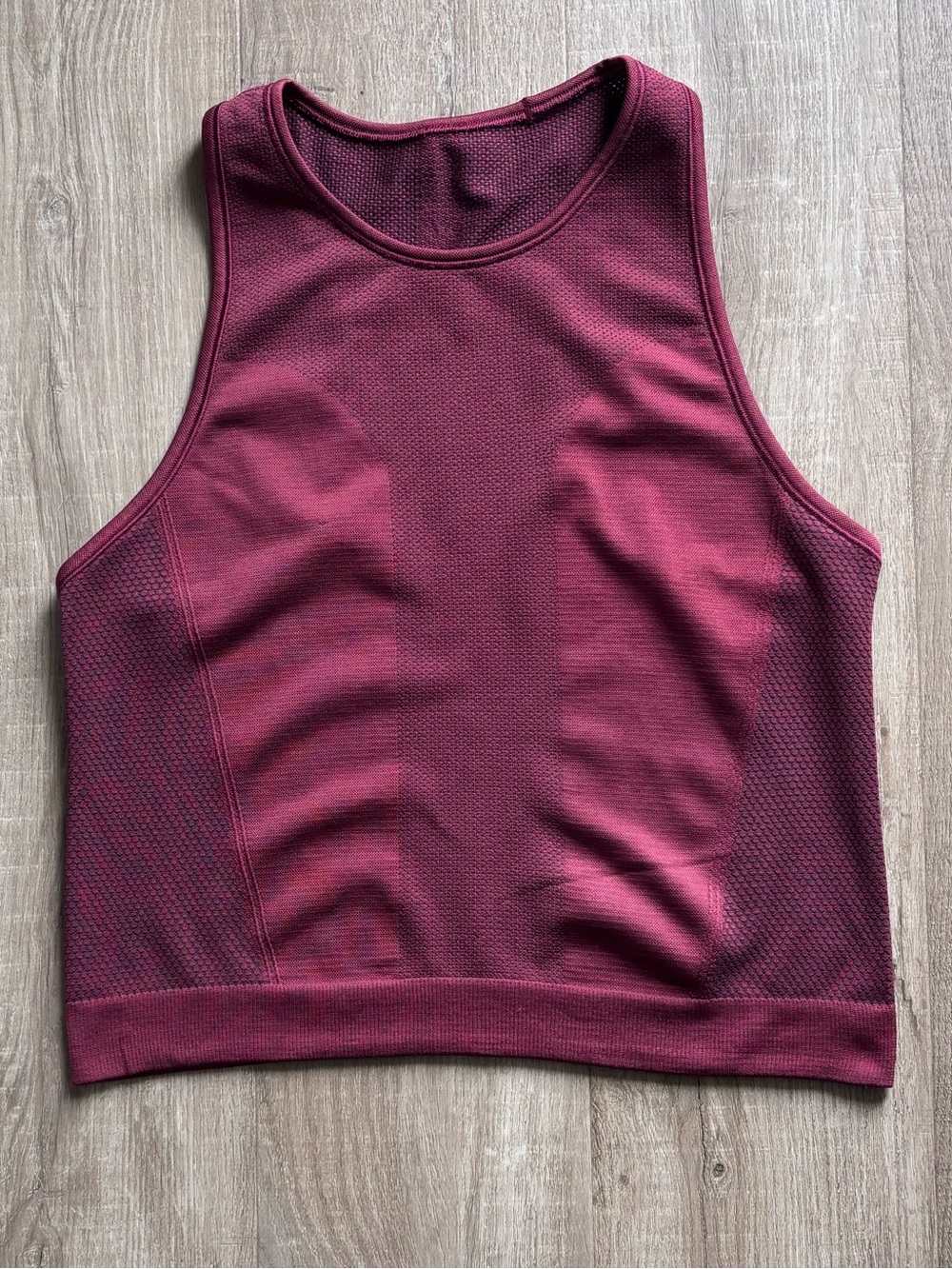 Lululemon For The Chill of It Crop Tank in Chianti